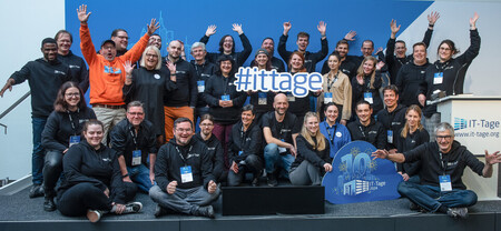Unser Trackpat:innen- & Moderator:innen-Team von 2024. © Christian Augustin / IT-Tage