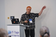 Sebastian Weiß demonstrierte auf den IT-Tagen 2025 im Track "Digitale Souveränität" eine Migration einer Kundeninfrastruktur von AWS zu IONOS. Sebastian Weiß demonstrierte auf den IT-Tagen 2025 im Track "Digitale Souveränität" eine Migration einer Kundeninfrastruktur von AWS zu IONOS.