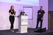 IT-Tage 2023 - Nils Hyoma und Kira Naehring © IT-Tage / Christian Augustin