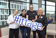 Das Kernteam der IT-Tage präsentiert den berühmten Ittage-Hashtag. Das Kernteam der IT-Tage präsentiert den berühmten Ittage-Hashtag.