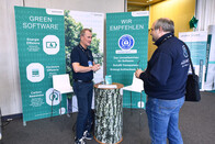 Der Stand von Bundesverband Green Software auf den IT-Tagen 2025. Der Stand von Bundesverband Green Software auf den IT-Tagen 2025.